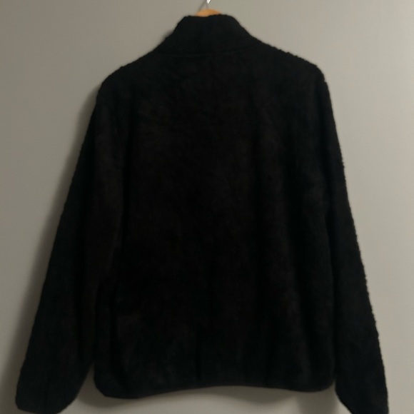 Lisa Rinna Collection Black Teddy Jacket - Picture 6 of 6